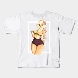 bunny girl by Angel.Fanart Kids T-Shirt